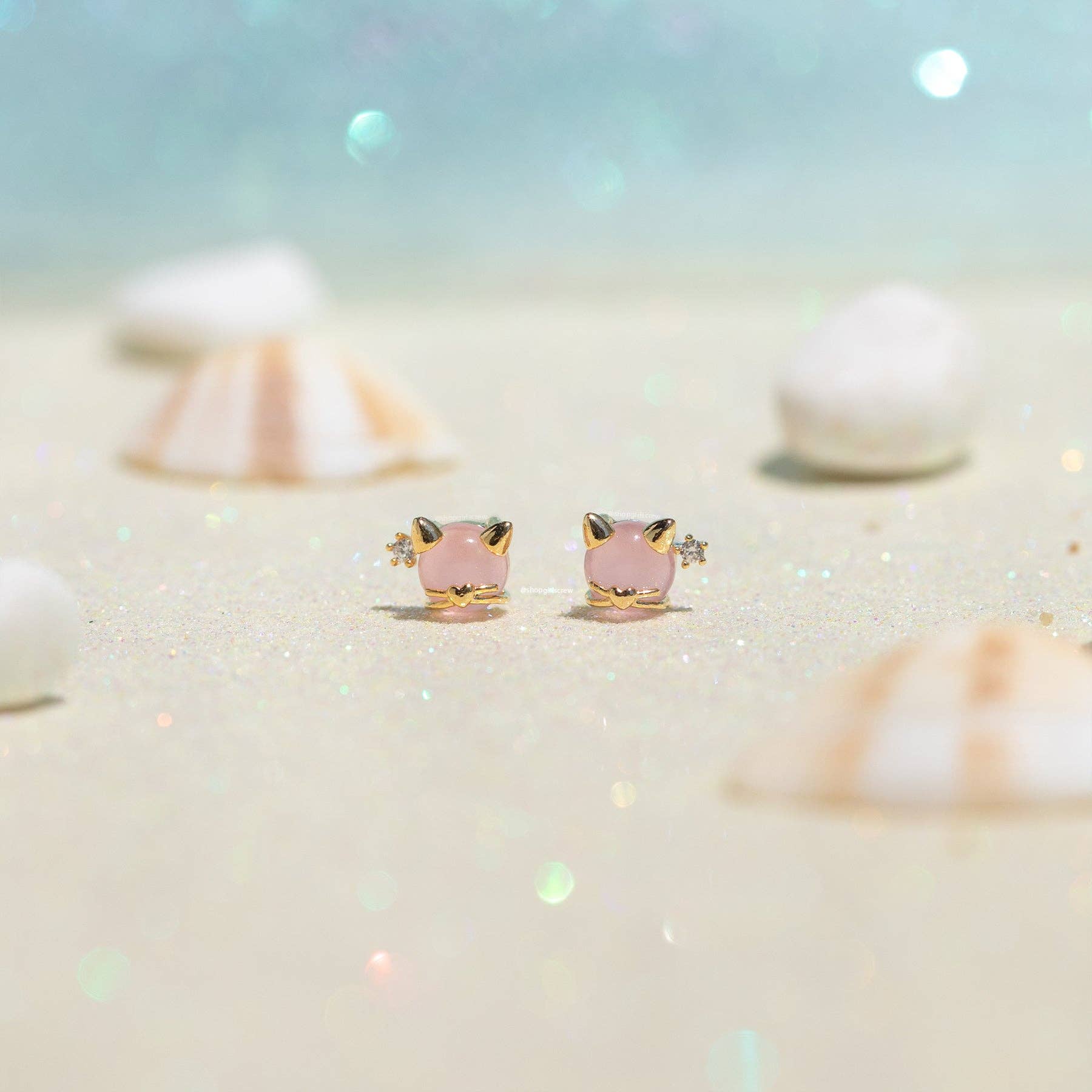 Kitty Kat Studs
