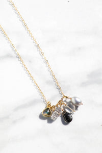 Mirabelle Charms Necklace- 14K gold fill