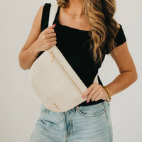 Diagonal Woven Westlyn Bum Bag