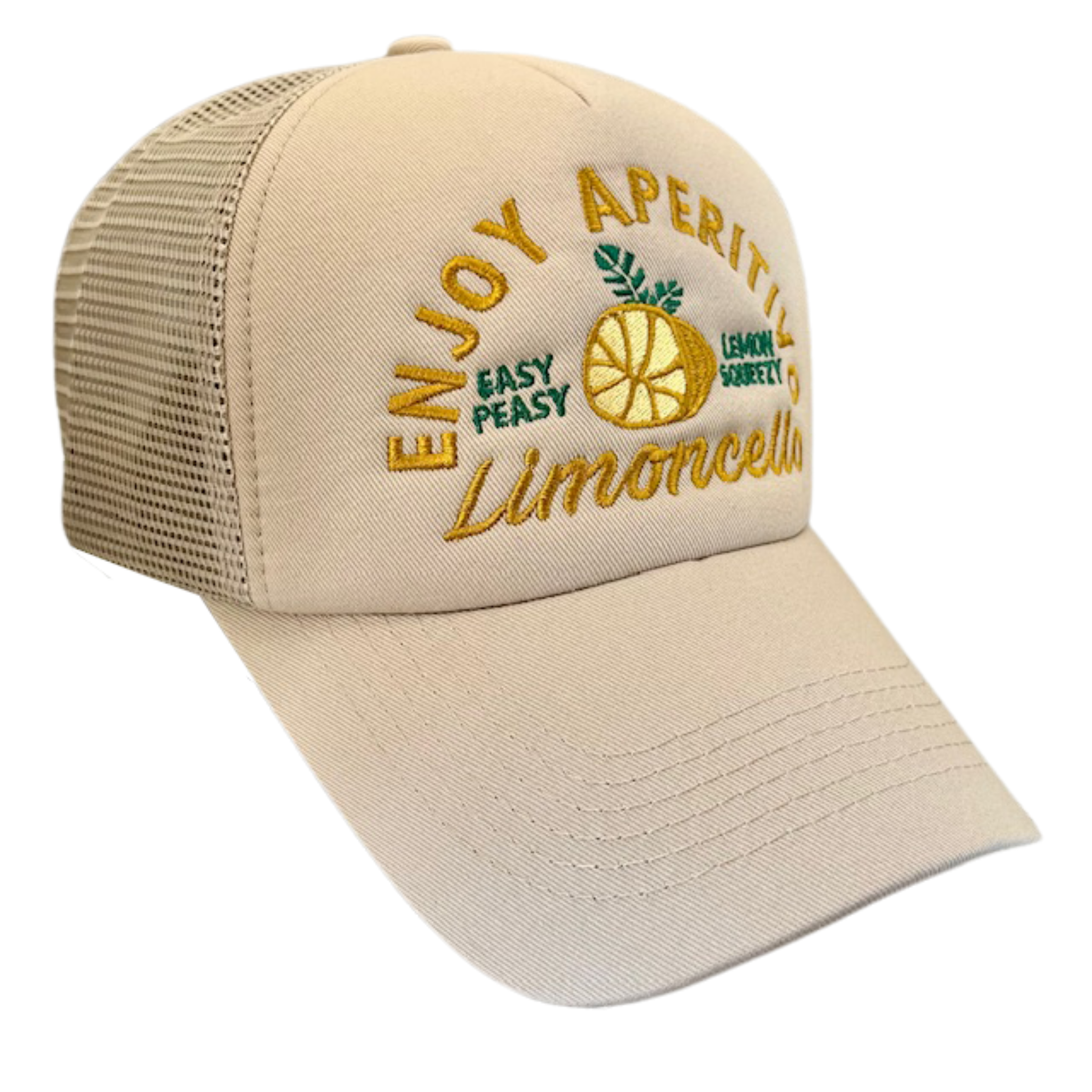Enjoy Aperitivo Limoncello Trucker Hat