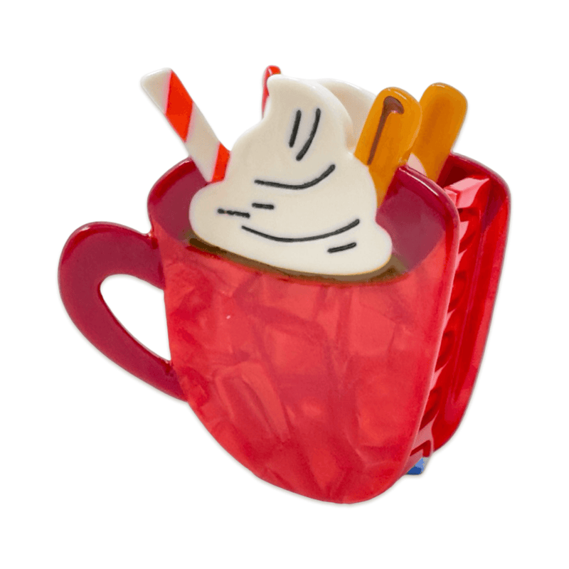 Midi Hot Cocoa Hair Claw Clip