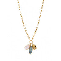 Edie 3 Charm Necklace