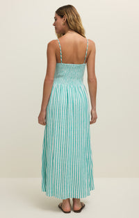 Bayside Striped Midi Dress
