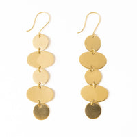 Gretchen Oval Circle Earrings