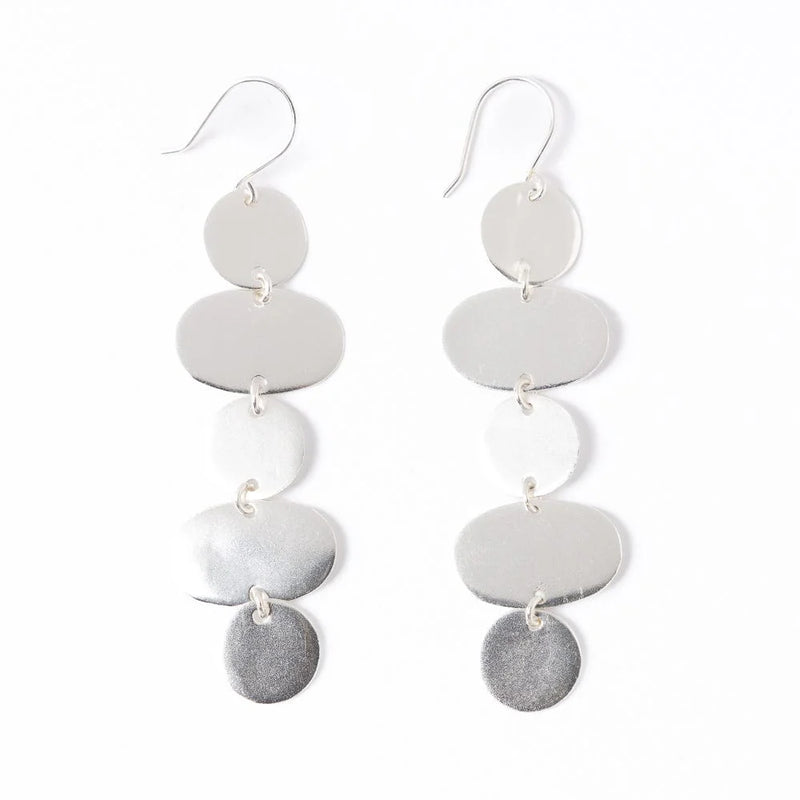 Gretchen Oval Circle Earrings