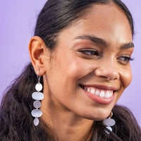 Gretchen Oval Circle Earrings