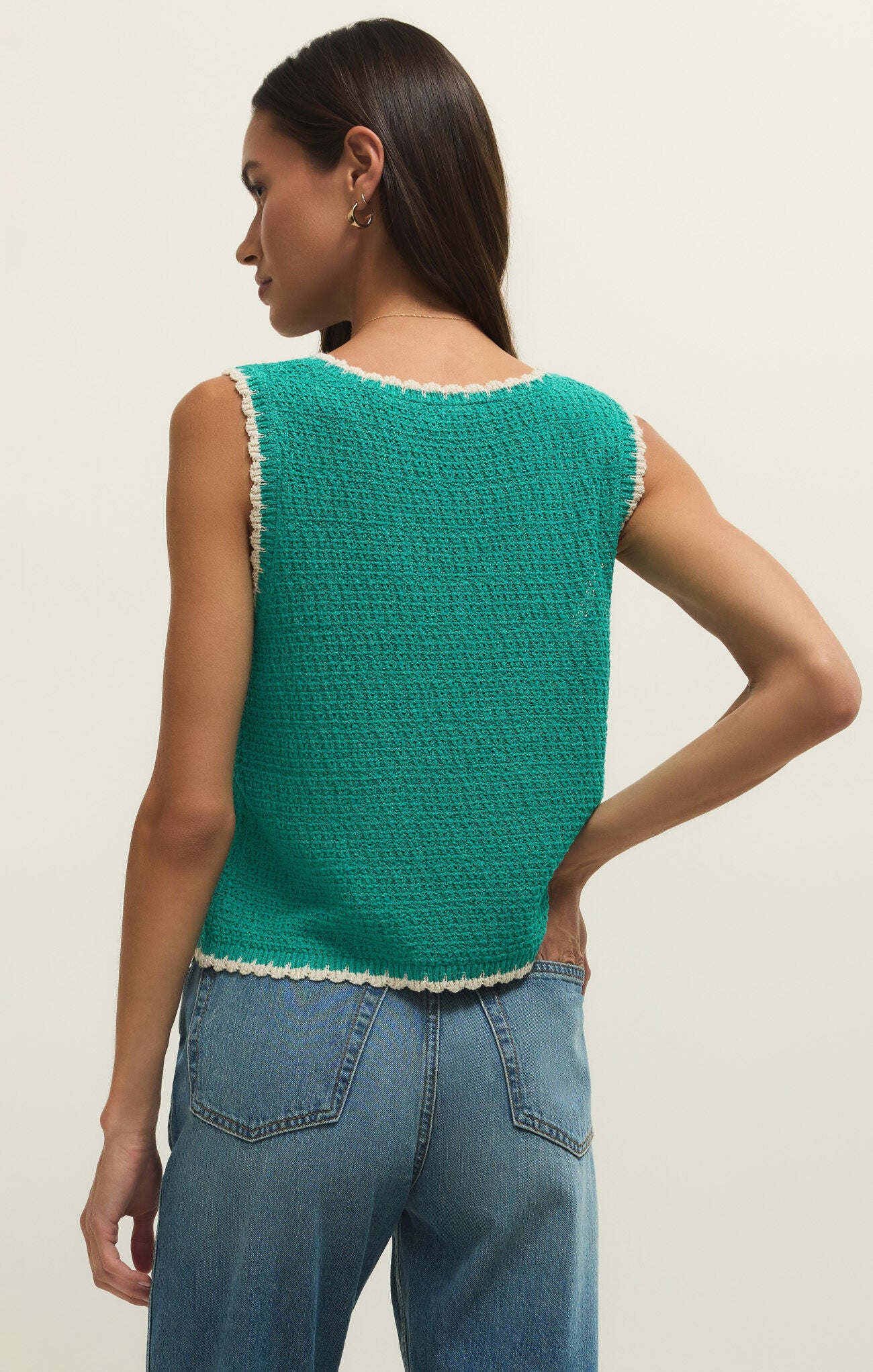 Z Supply Yessenia Whipstitch Tank