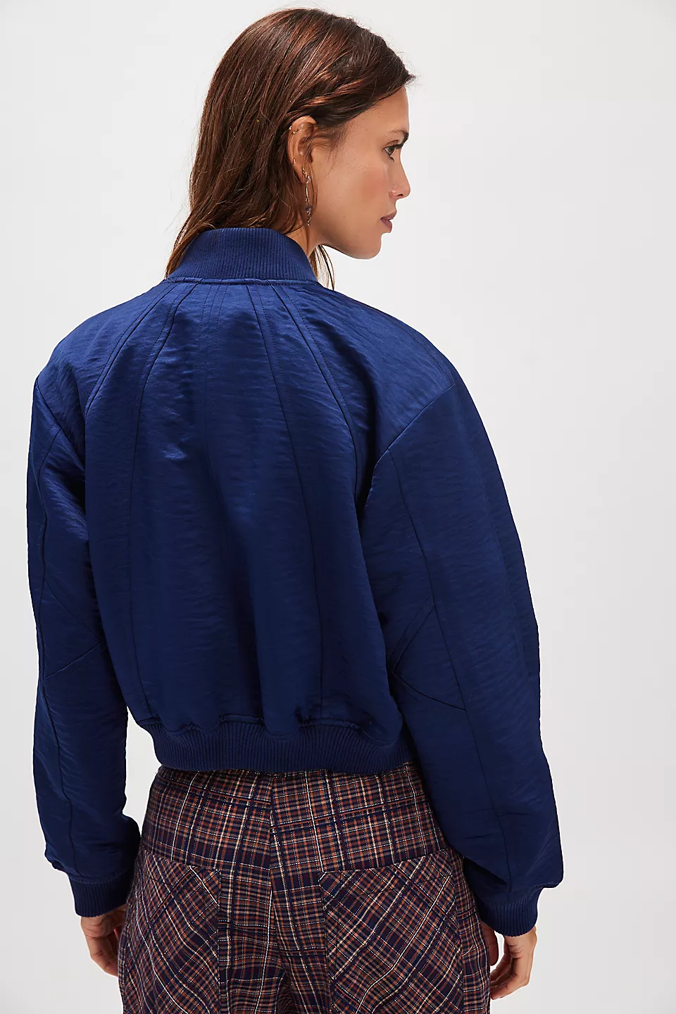 Ellie Satin Bomber