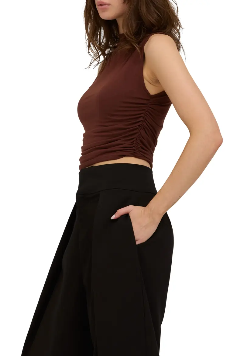 Project Social T Wyatt Ruched Side Tank