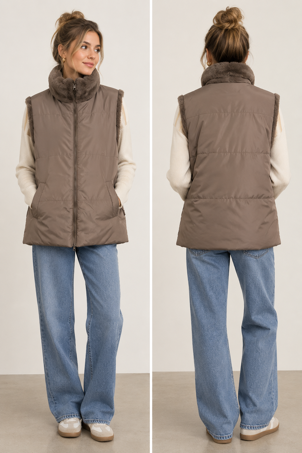 Dylan Sarah Side-Zip Vest