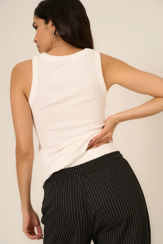 COOPER SWEATER RIB TANK