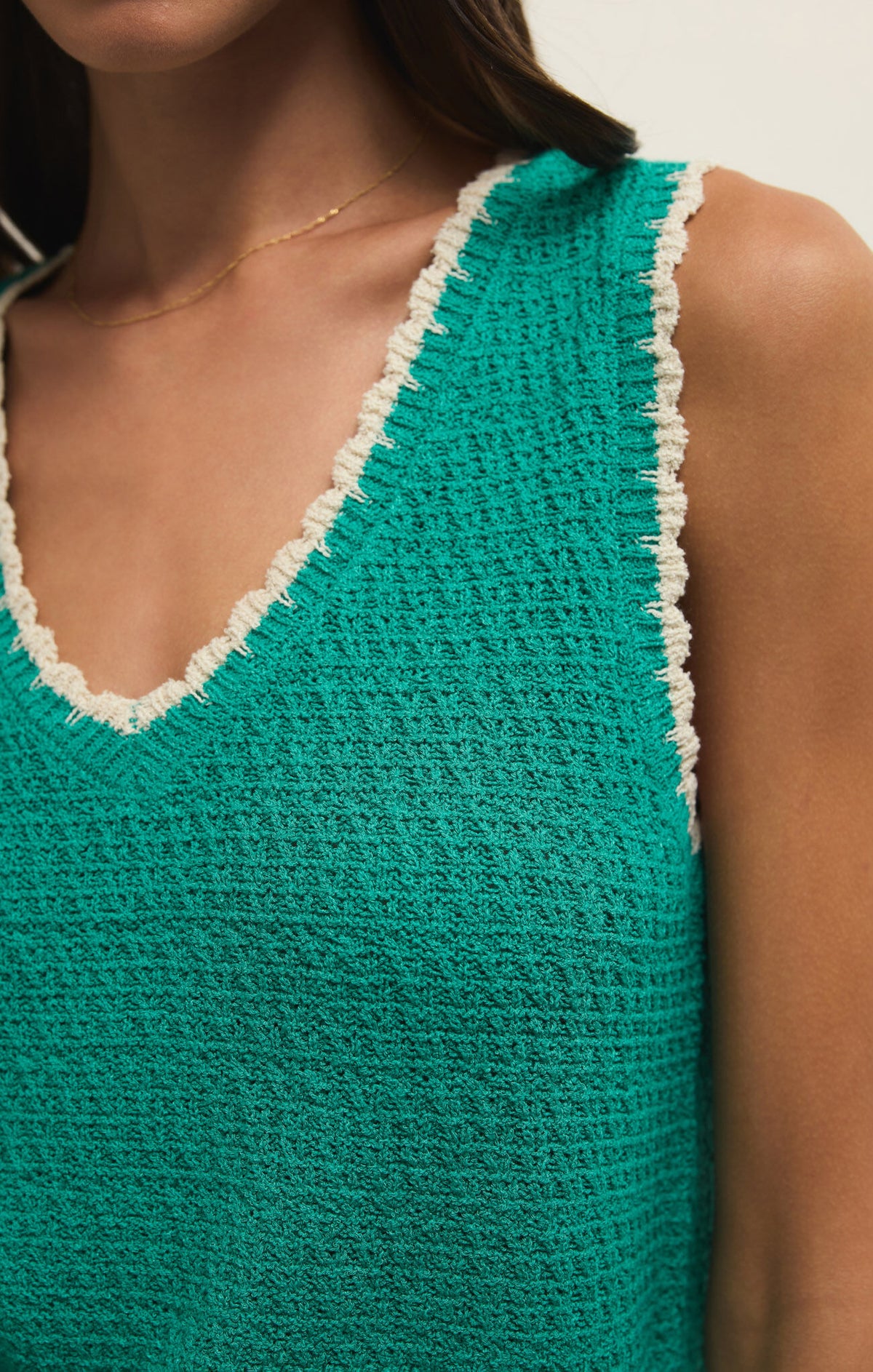 Z Supply Yessenia Whipstitch Tank