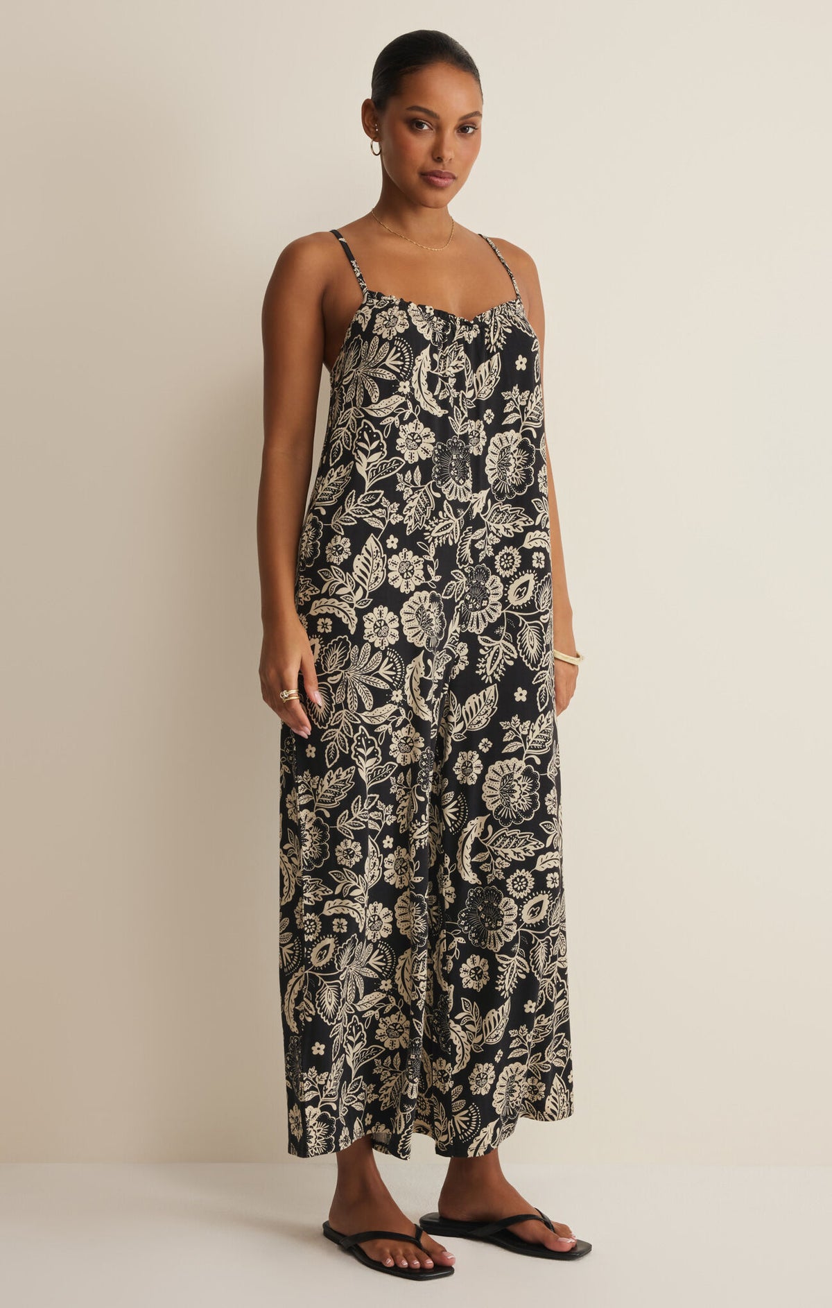 Day Off Luz Floral Jumpsuit