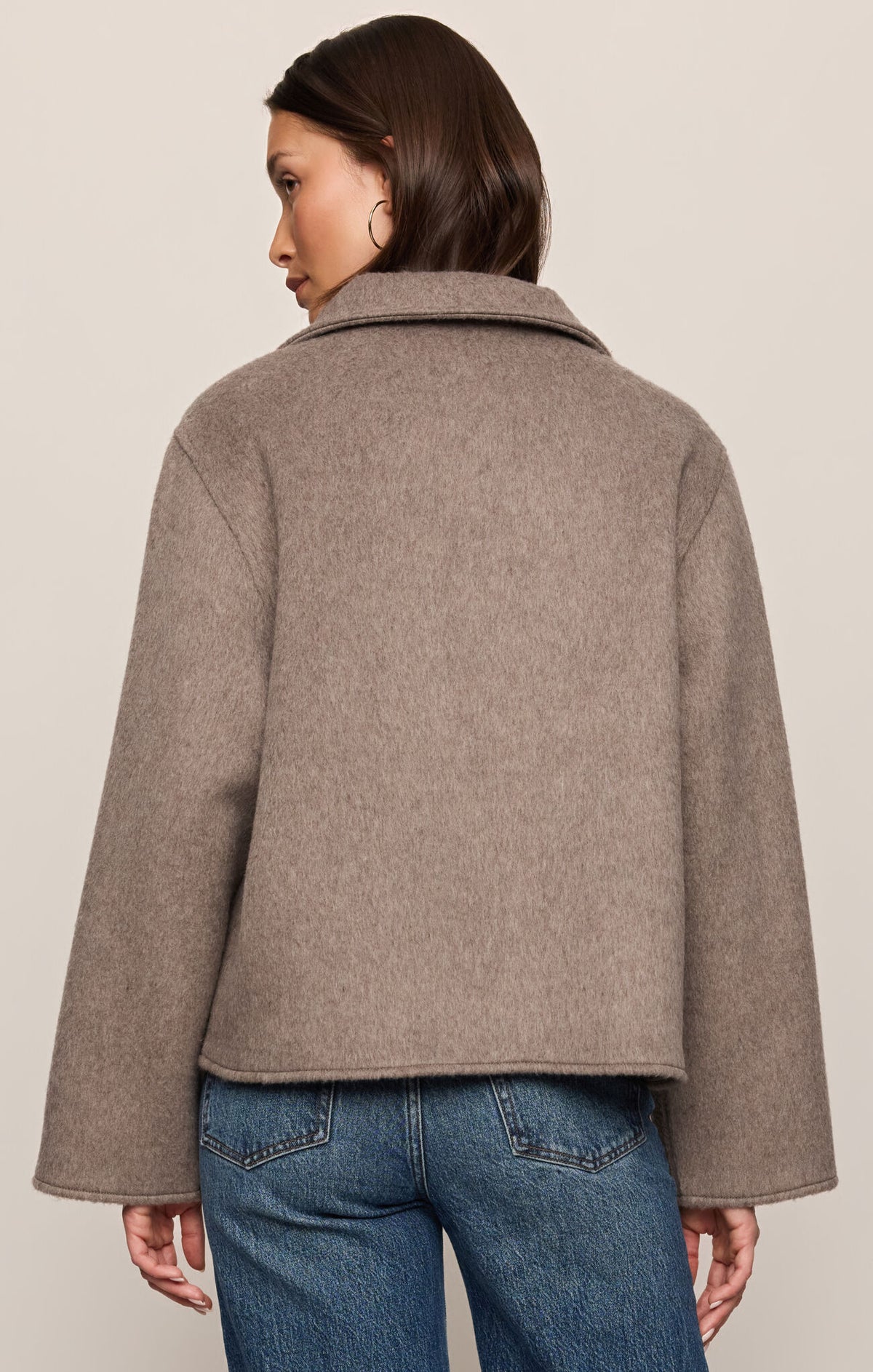 Z Supply Mynka Funnel Neck Coat