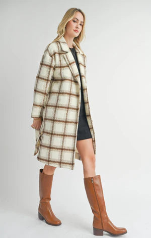 EMILY LONG OPEN FRONT COAT