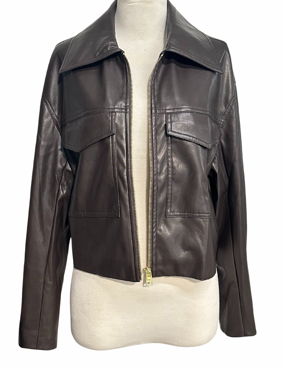 Reset By Jane Front Pocket Zip Up Jacket