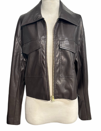 Reset By Jane Front Pocket Zip Up Jacket