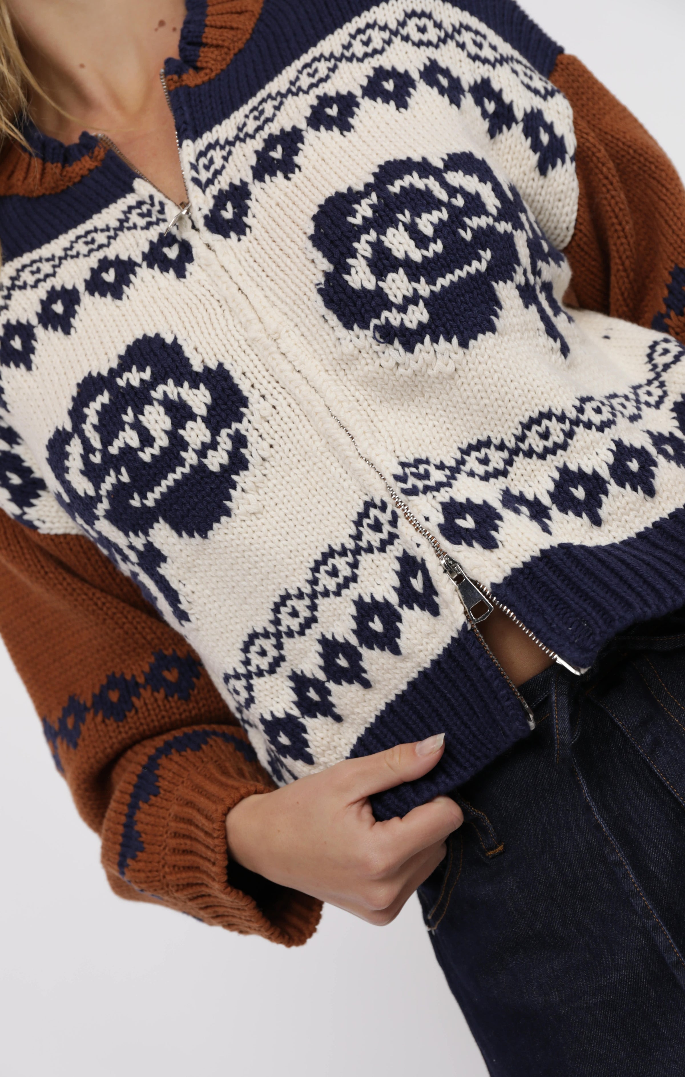 Sage the Label Sweet Rose Sweater
