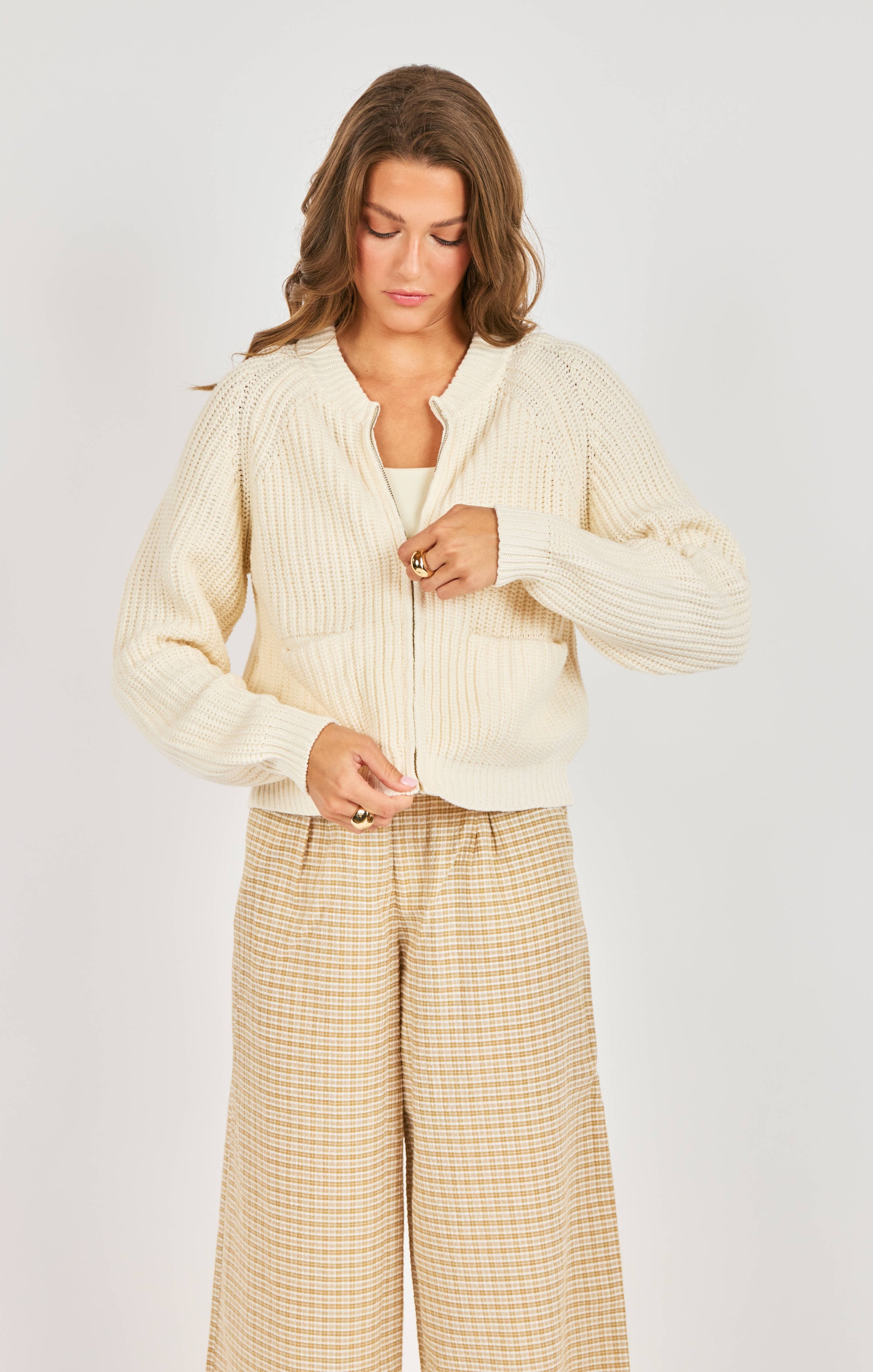 Weston Zip-up Sweater