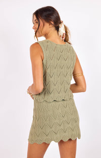 Succulent Sweater Tank