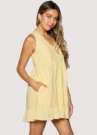 SUNLIT WHIMSY MINI DRESS