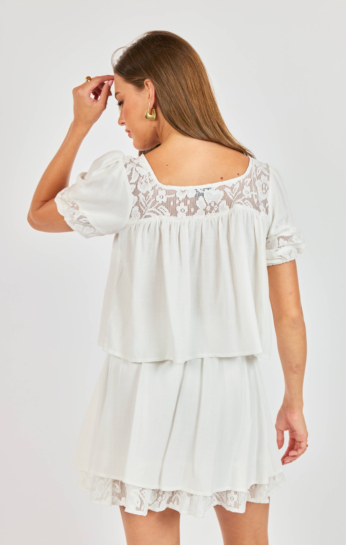 Misty Lace Top