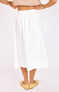 LILY POND MIDI SKIRT