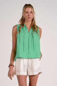 Sleeveless Mint Top
