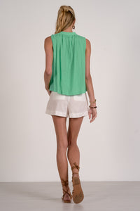 Sleeveless Mint Top