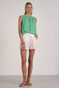 Sleeveless Mint Top