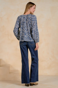 Elan Navy Nomadia Top