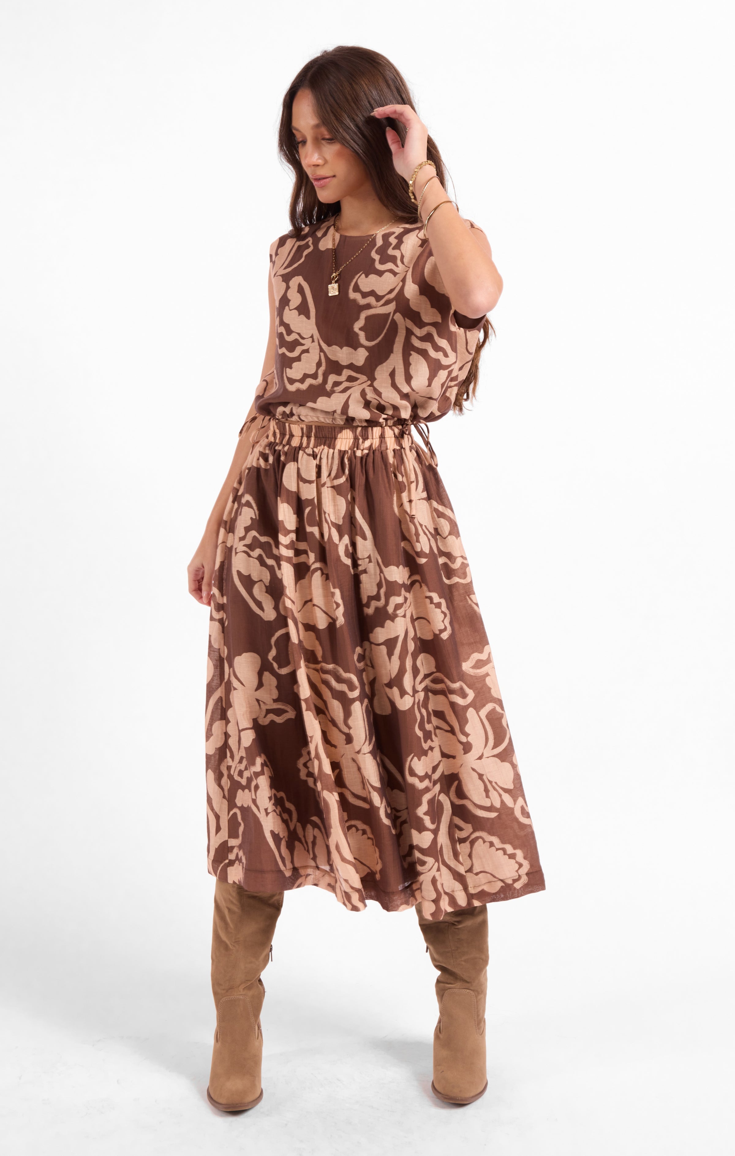 Sage the Label  Rustic Charm Tie Top