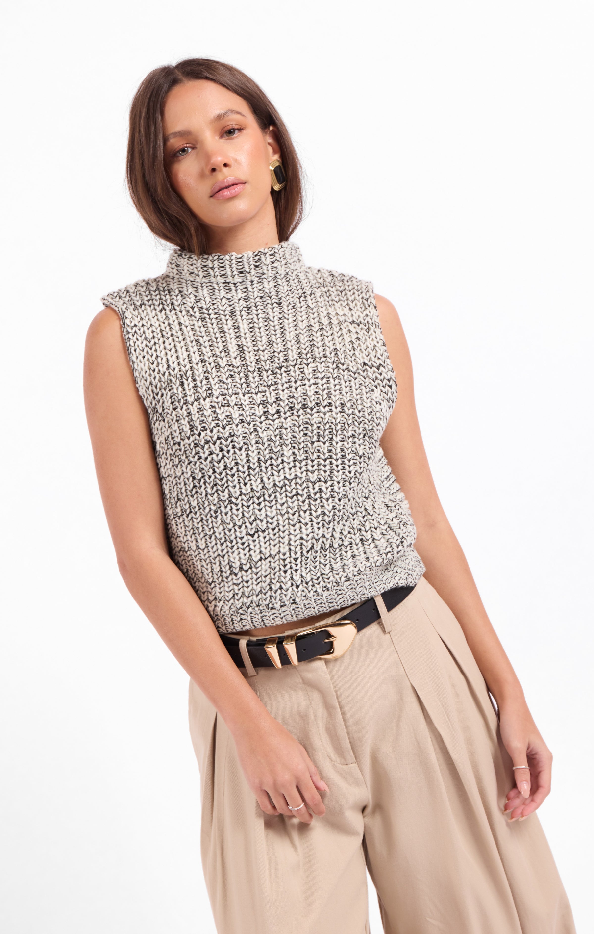 Sage the Label Williams Sleeveless Sweater