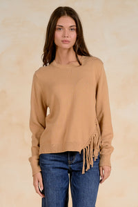 Elan Fringe Sweater