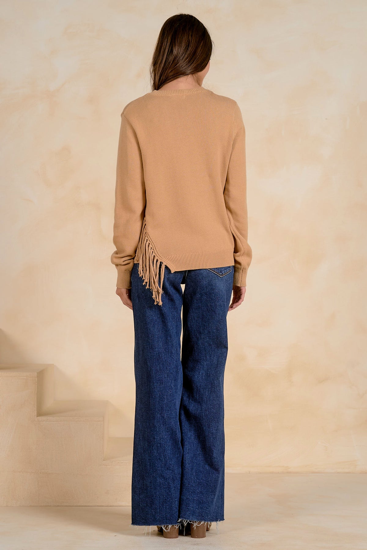 Elan Fringe Sweater