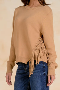 Elan Fringe Sweater
