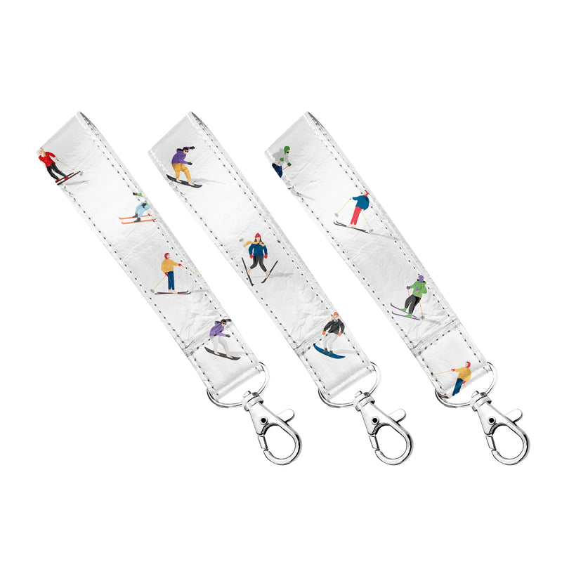 Dancing Skier Wrist Strap