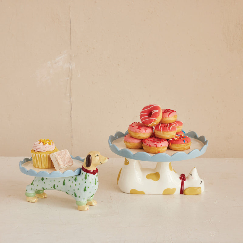 The Upside DownDachshund Cake Stand