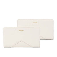 Sophie - Recycled Vegan Wallet -Coconut Cream