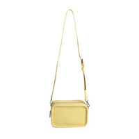 Erika - Recycled Vegan Crossbody Bag - Lemonade Pebbled