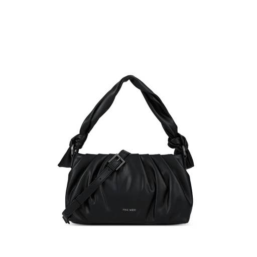 Luna - Recycled Vegan Shoulder Bag - Black